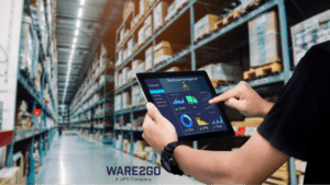 A structured visualization of Just-in-Time Inventory, showing optimized supply chains, minimal stock, and real-time fulfillment.